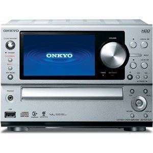 中古 Onkyo 中古 Onkyo Cd オーディオ Hddチューナーアンプシステム アンプ シルバー Br Nx10a S Goodlifestore