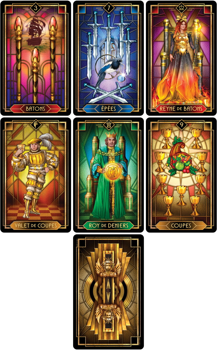 Tarot Decoratif Deck And Book Set