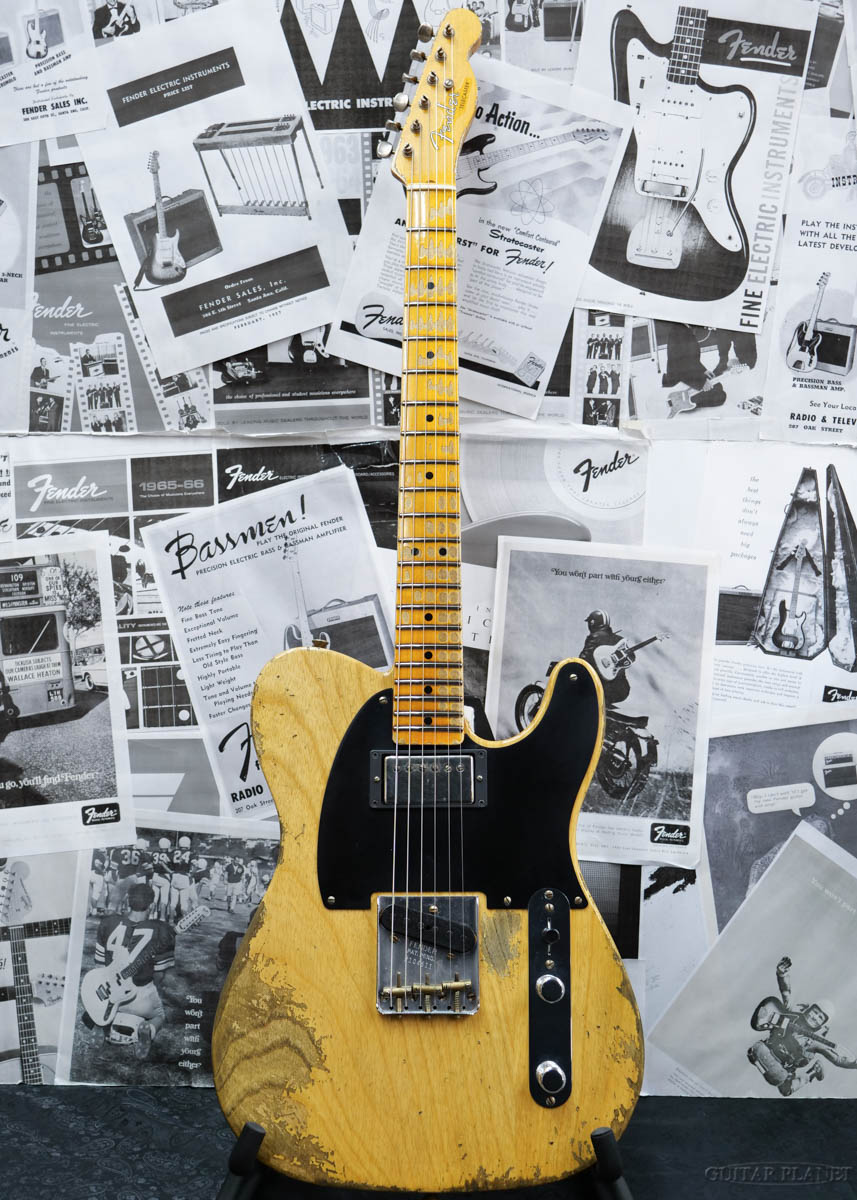 Shop Show Limited G L Fender 215 1951 Telecaster Elrick Hs Huber Custom Namm Flash Coat Super Heavy Relic Aged Natural 新品 フェンダーカスタムショップ テレキャスター Electric Guitar エレキギター ギタープラネット