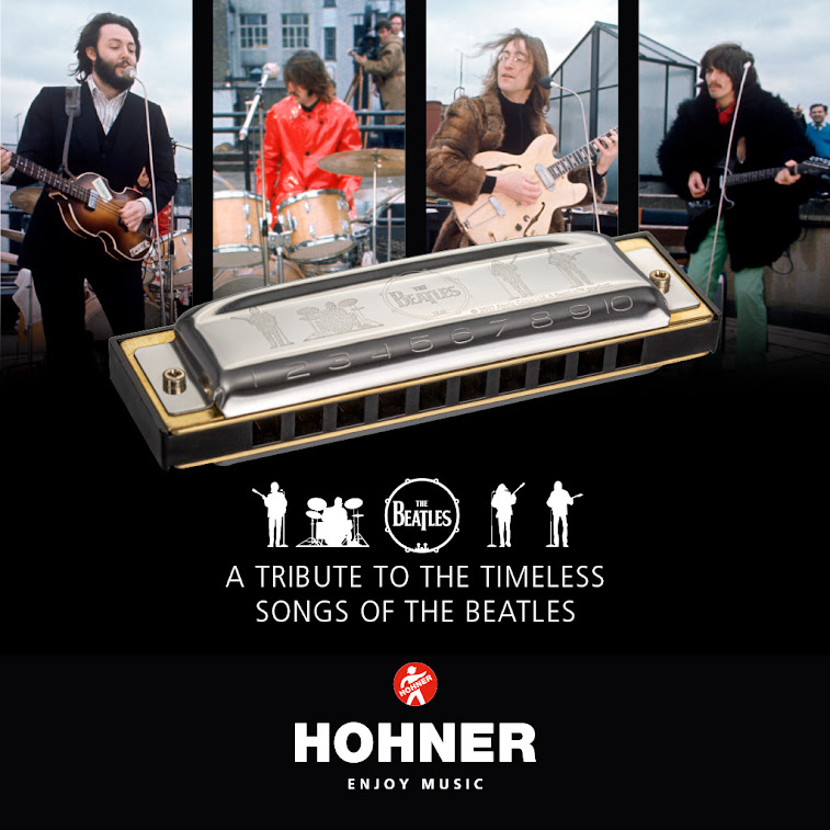 楽天市場即納可能 HOHNER THE BEATLES 新品 10ホールハーモニカ ビートルズハードケース付 ホーナー