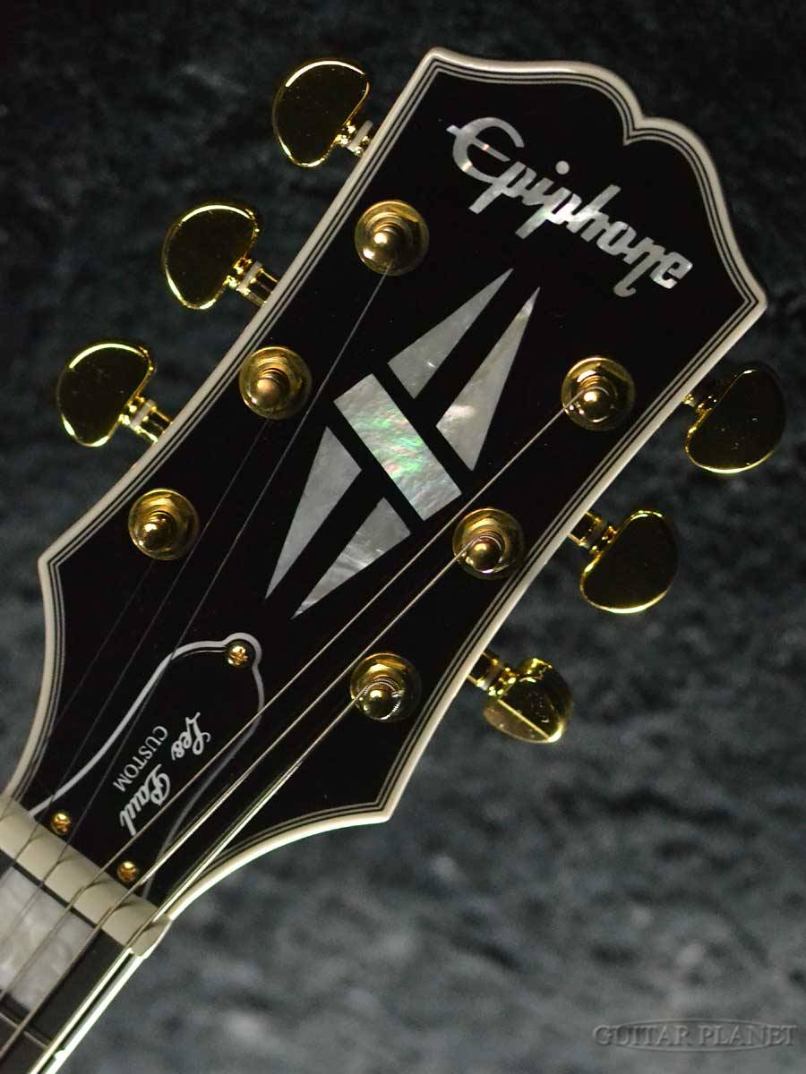 Epiphone Les Paul Custom Left Hand Ebony Black