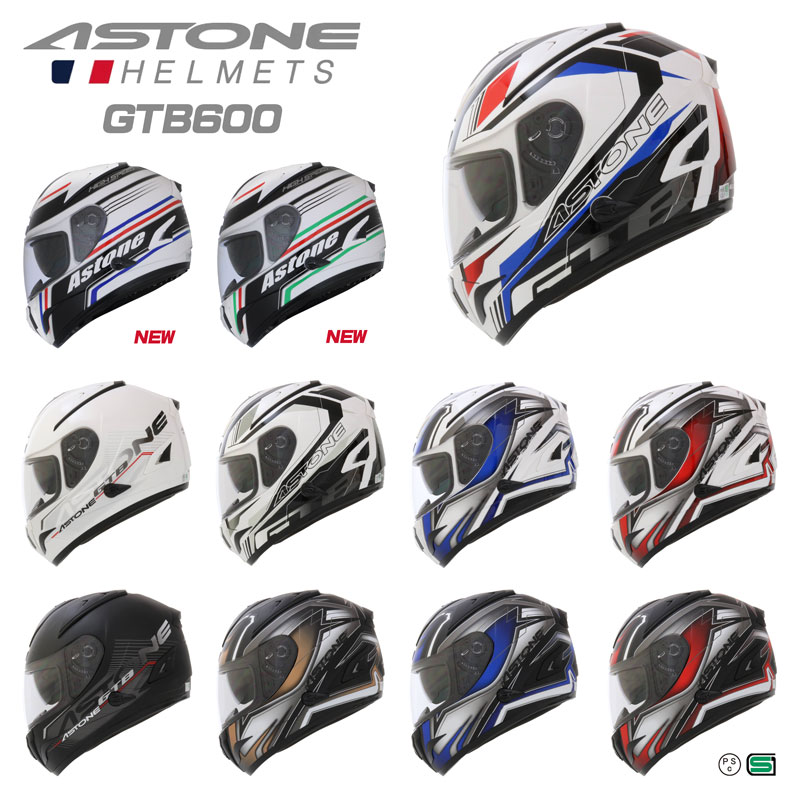 バイク フルフェイスヘルメットはとや新商品astone Helmet Gtb600 ショウエイ アストン フルフェイス バイク 原付 インナーバイザー付 カッコイイ ソリッド グラフィック 安全 全排気量 初心者 楽天スーパーセール バイク バイク用品はとやグループはとやの新商品