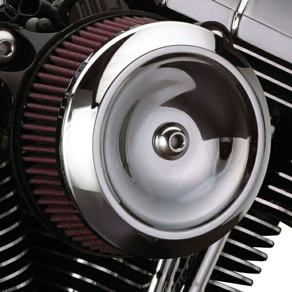ボッバーdish flhx エアクリーナーカバー クローム vance hines 170 0119 ワールドモーターライフ パーツ s s