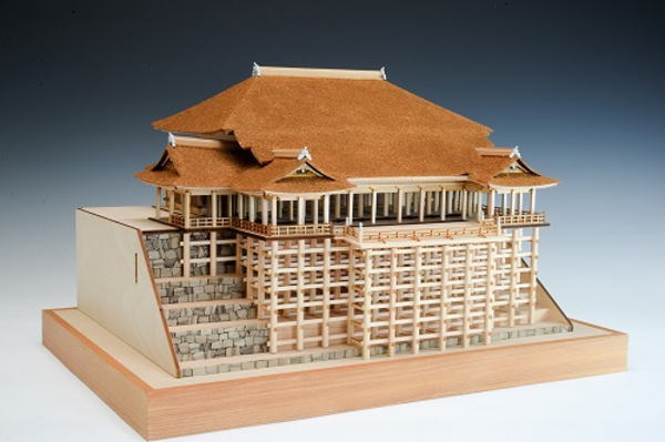 限定クーポン 直送品 建築物 情景 代引き不可 木製建築模型 模型 プラモデル 1 150 清水寺 建物 模型 プラモデル 木製建築模型キット 木製 模型 情景模型作り 木製建築 模型 建築模型 ジオラマ模型 ハートドロップ多数の柱とともに見映えは充分です