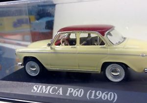 Simca P60-set mit 3 Modelle