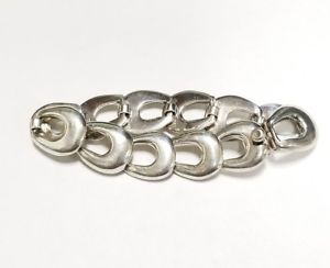 fish Blanc Electroplated Zircon Blue Crystal Bracelet Roman Saphir Couleur cha/îne Lien