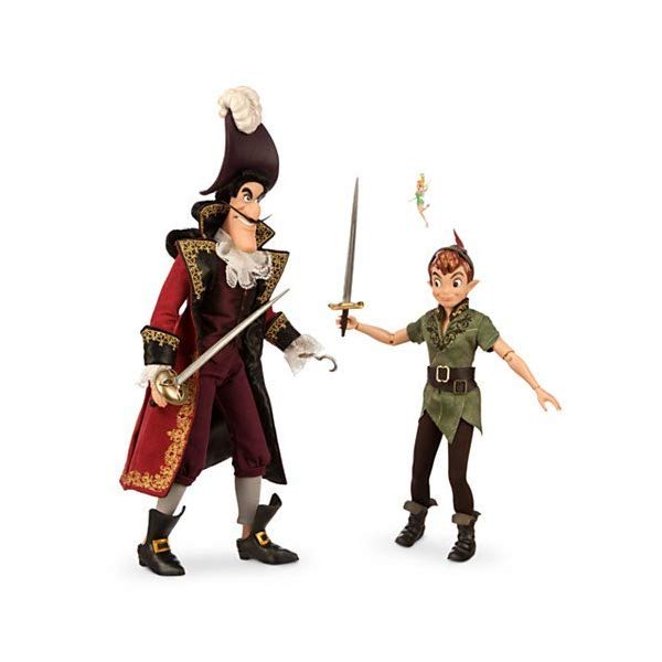 ディズニー ピーターパン フック船長 デザイナー ディズニー Peter コレクション Disney 超歓迎された Fairytale Designer Collection Peter Pan And Captain Hook 上品 Limited Edition シュタイフ Dolls By Disney I Selectionディズニー ピーターパン