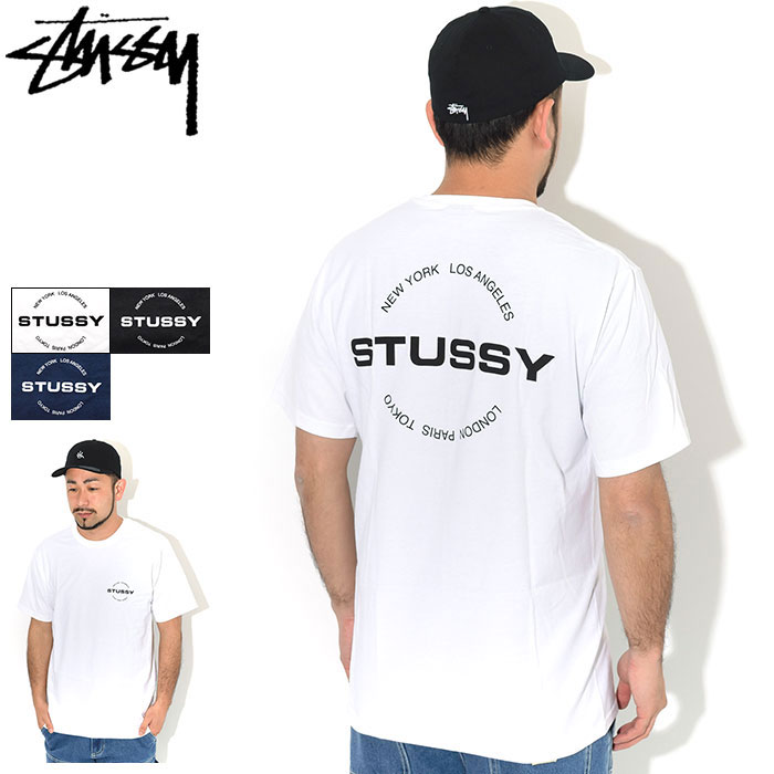 suteyushi stussy t恤短袖人city circle(供stussy tee t恤t-shirts