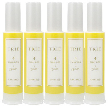 買取り実績 ルベル 1ml 4 セット ヘアドゥ Hair X Do店lebel セット美容 コスメ 香水 5個 Trie X エマルジョン トリエ 5個 Emulsion 自然な毛流れでスタイルキープ