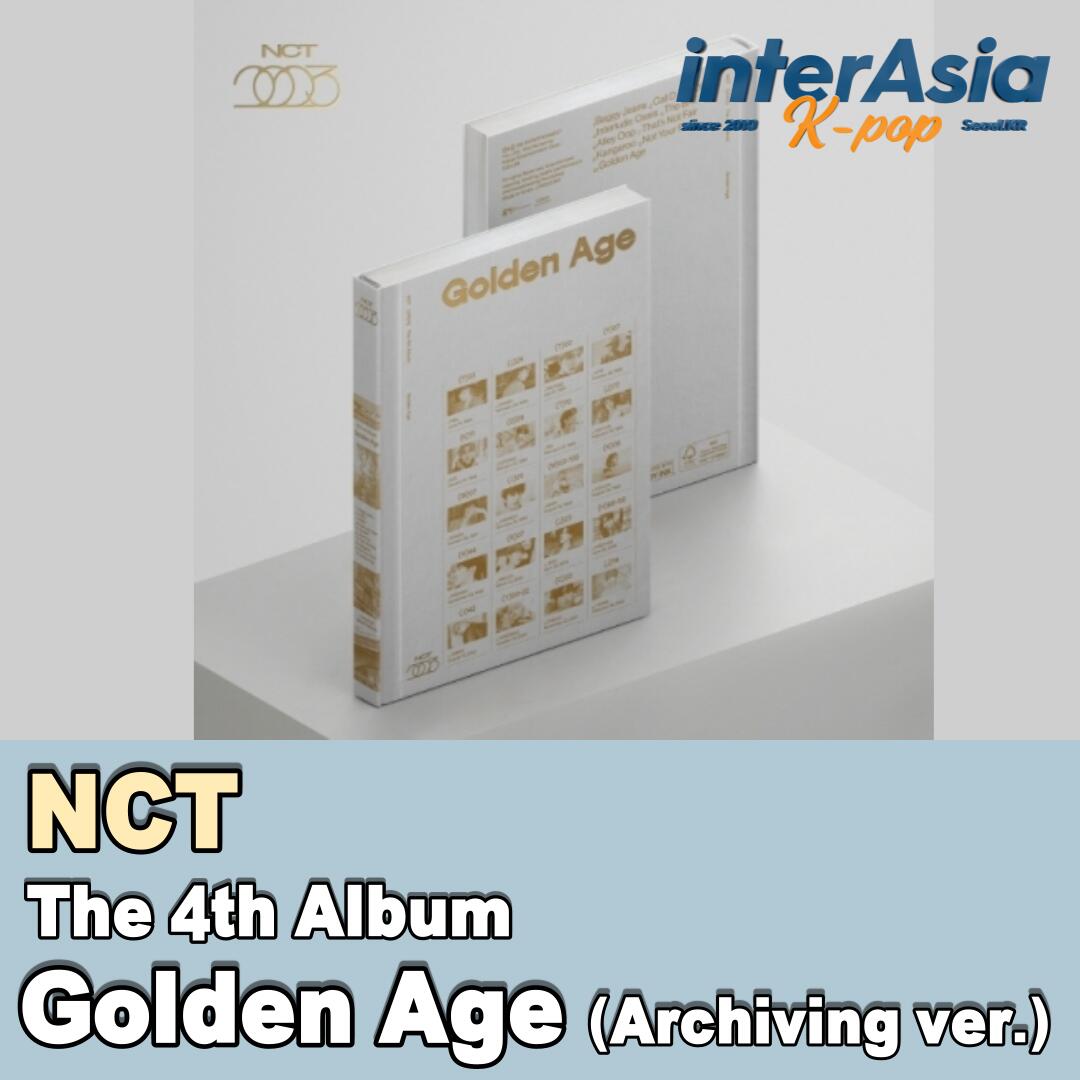 楽天市場NCT The 4th Album Golden Age Archiving ver エヌシーティー 正規4集 kpop