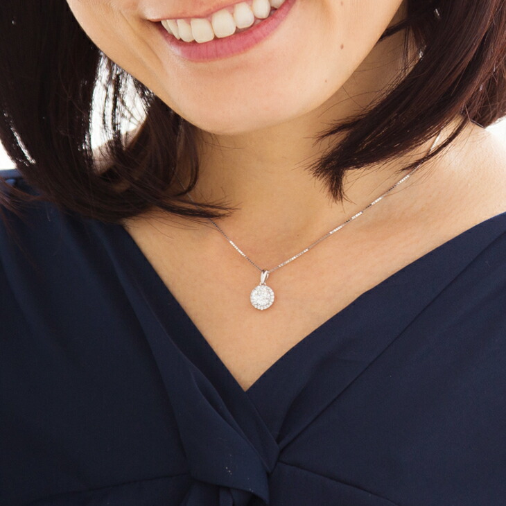 25ct施华洛世奇swarovski氧化锆项链(女子的球杆bic氧化锆白金生日