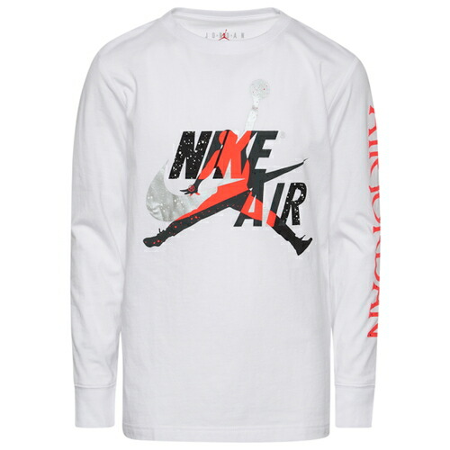 ナイキ ジョーダン Jordan ジャンプマン グラフィック スリーブ 服 シャツ Gs Gradeschool キッズ ジュニア トップス キッズ Jumpman Graphic Long Sleeve T Gsgradeschool ファッション 服 Tシャツ マタニティ トップス スニケススポーツブランド ベビー バスケットボール