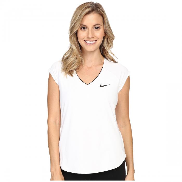 ナイキ Nike Tシャツスポーツ アウトドア カウント ピュア White テニス 白 ホワイト 黒 ブラック ナイキ White Black Nike Court Pure Tennis Top スポーツ アウトドア テニス レディース Tシャツ