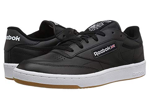 格安人気のreebok スニーカー Lifestyle Reebok Lifestyle リーボック ブラック クラブ メンズ C 黒 Reebok スニーカー靴 ブラック クラブ White Club Gum Lifestyle 白 白 ホワイト スニーカー ホワイト 85 スニーカー Reebok Black White Lifestyle Club C