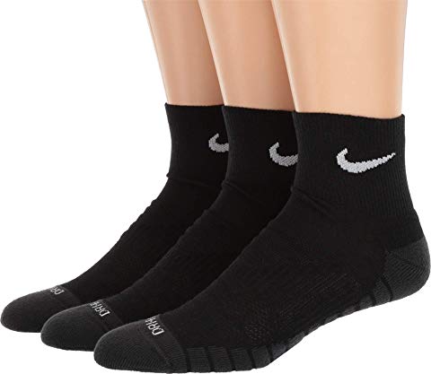 nike dry cushion quarter socks