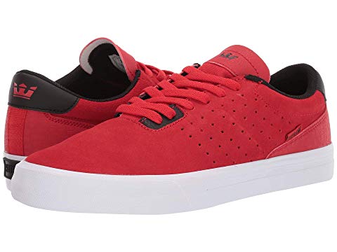 Supra スニーカー スープラ Supra Risk 赤 Red レッド 白 ホワイト スニーカー Lizard Supra Red White Lizard Risk メンズ スニーカー スニケスファッションブランド カジュアル ファッション スニーカー