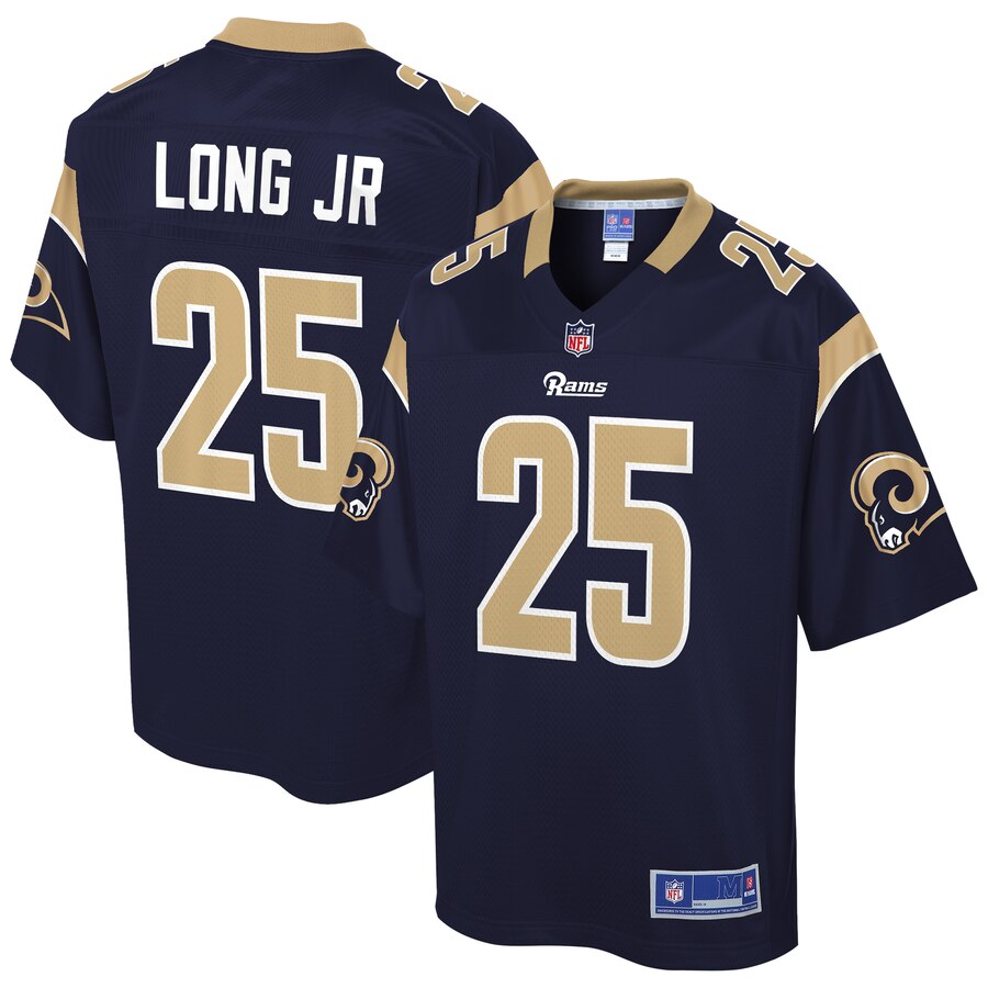 Nfl Pro Line ラムズ プロ ジャージ 人気定番の David Long Los Angeles 正規品大放出セール Rams Player Jersey Navy スポーツ アウトドア シューズ アメリカンフットボール 送料無料 スニーカーケース 店スポーツブランド アメリカン レブロン フットボール