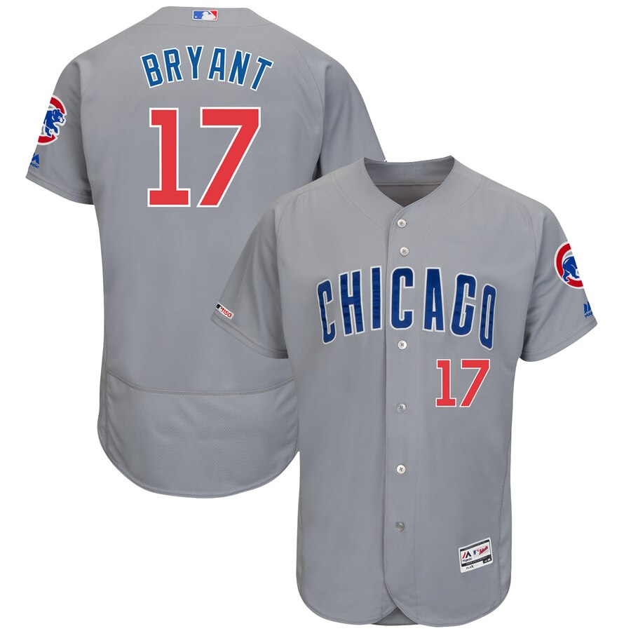 chicago cubs grey jersey