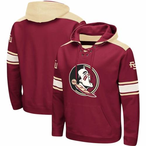 Colosseum Pullover フロリダ スケートボード パーカーメンズファッション スケートボード State フロリダ State Florida トップス Colosseum トップス Florida Colosseum Seminoles Seminoles メンズファッション Laceup パーカー Pullover Hoodie Garnet メンズ