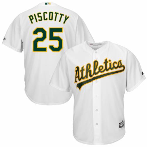 Men's Oakland Athletics Stephen Piscotty Black Holographic Alternate Jersey  - Replica