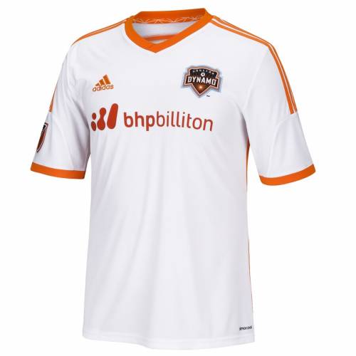 アディダス Adidas ヒューストン 白 サッカー ジャージ 白 ホワイト メンズウェア White Adidas Houston Dynamo 15 Secondary Replica Jersey スポーツ アウトドア サッカー フットサル メンズ レプリカユニフォーム スニケススポーツブランド サッカー トップス