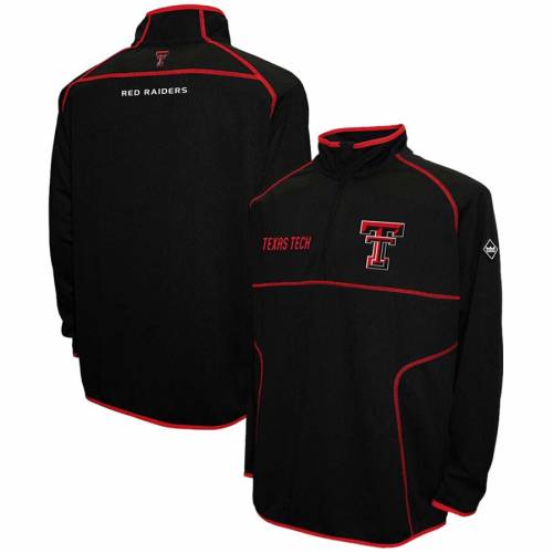 Franchise レイダース Club フランチャイズ クラブ テキサス テック 赤 Aero レッド Pullover レイダース 黒 ブラック Franchise Red Black Club Texas Tech Raiders Aero Quarterzip Pullover Jacket メンズファッション コート ジャケ スニケススポーツブランド