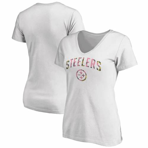 Nfl Pro Line By Fanatics Fanatics Branded プロ Line ピッツバーグ スティーラーズ Tshirt レディース Tシャツ 白 ホワイト Womens Nfl White Pro Line By Fanatics Branded Pittsburgh Steelers Floral Arch Tshirt レディースファッシ スニケススポーツブランド