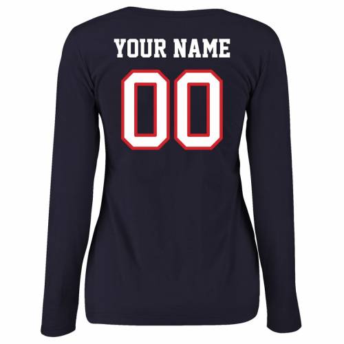 Fanatics Branded Basketball レディース バスケットボール スリーブ Tシャツ 紺 Tshirt ネイビー Customized Item Womens Sleeve Navy Fanatics Branded Belmont Bruins Personalized Basketball Long Tshirt レディースファッション スニケススポーツブランド