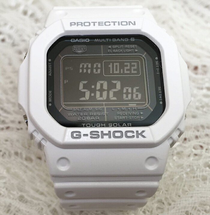 Gショックg Shock カシオ メンズウオッチ Gショック Gw M5610md 7jf 時計 電波ソーラー 大人のg Shock 福井 福井 白 スピードモデル 腕時計 ギフト 人気 ラッピング無料 愛の証 感謝の気持ち G Shock メッセージカード手書きします あす楽対応 時計のジュエリータイム