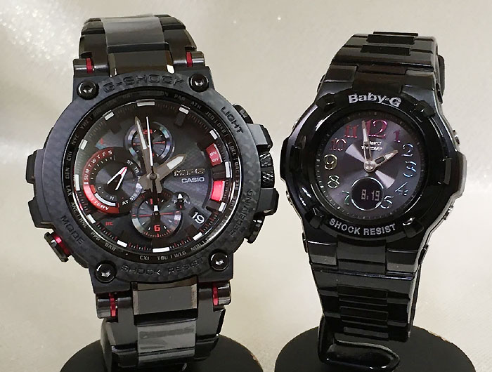 ランキング1位 の恋人達のgショック ペアウオッチ G Shock Baby G ペア腕時計 カシオ 2本セット Gショック ベビーg Gショック アナデジ Mtg B1000xbd 1ajf Bga 1110gr 1bjf 人気 ラッピング無料 手書きのメッセージカードお付けします あす楽対応 クリスマス 時計の