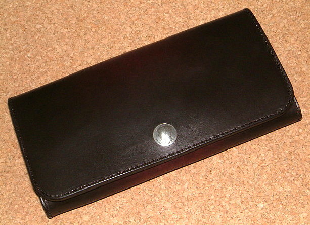 Blue Dragon Tri-Fold Wallet w// Button Pocket