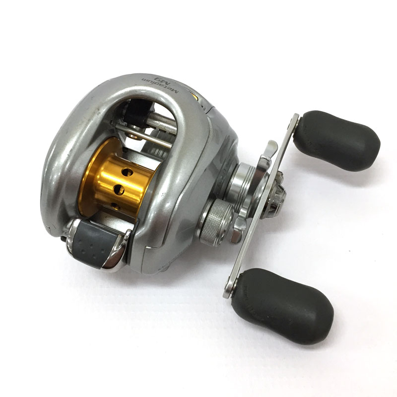 中古 Shimano シマノ 07 メタニウム 右 Mg 古本 右 ベアリングカスタム品 おもちゃ ブラックバス 定番 リール 人気 釣具 山城店 開放倉庫