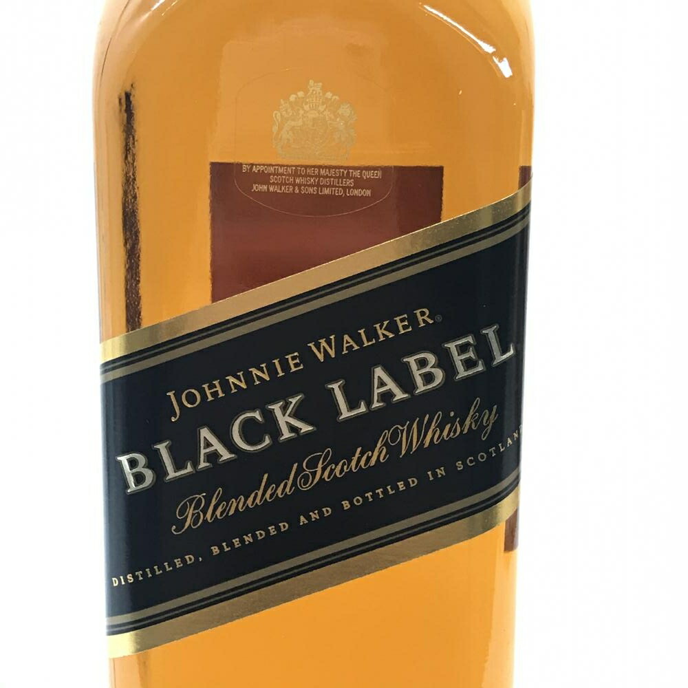 johnnie walker black label尊尼获加威士忌12年黑色标签威士忌容量