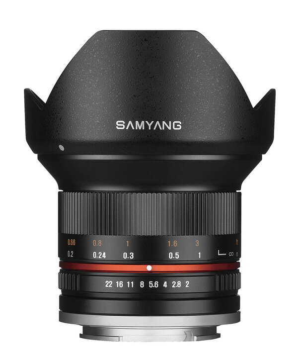 楽天市場即配SAMYANG サムヤン 12mm F2 0 NCS CS ブラック BK フジフイルムX用送料無料Kenko