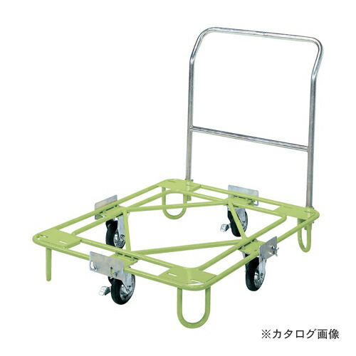 最安値割引】 【直送品】 サカエ SAKAE 自在移動回転台車 軽量型 取手 ...