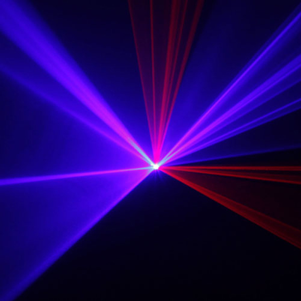 激光束激光舞台光 ls rbp300 红色, 蓝色和粉色颜色舞台照明激光投影