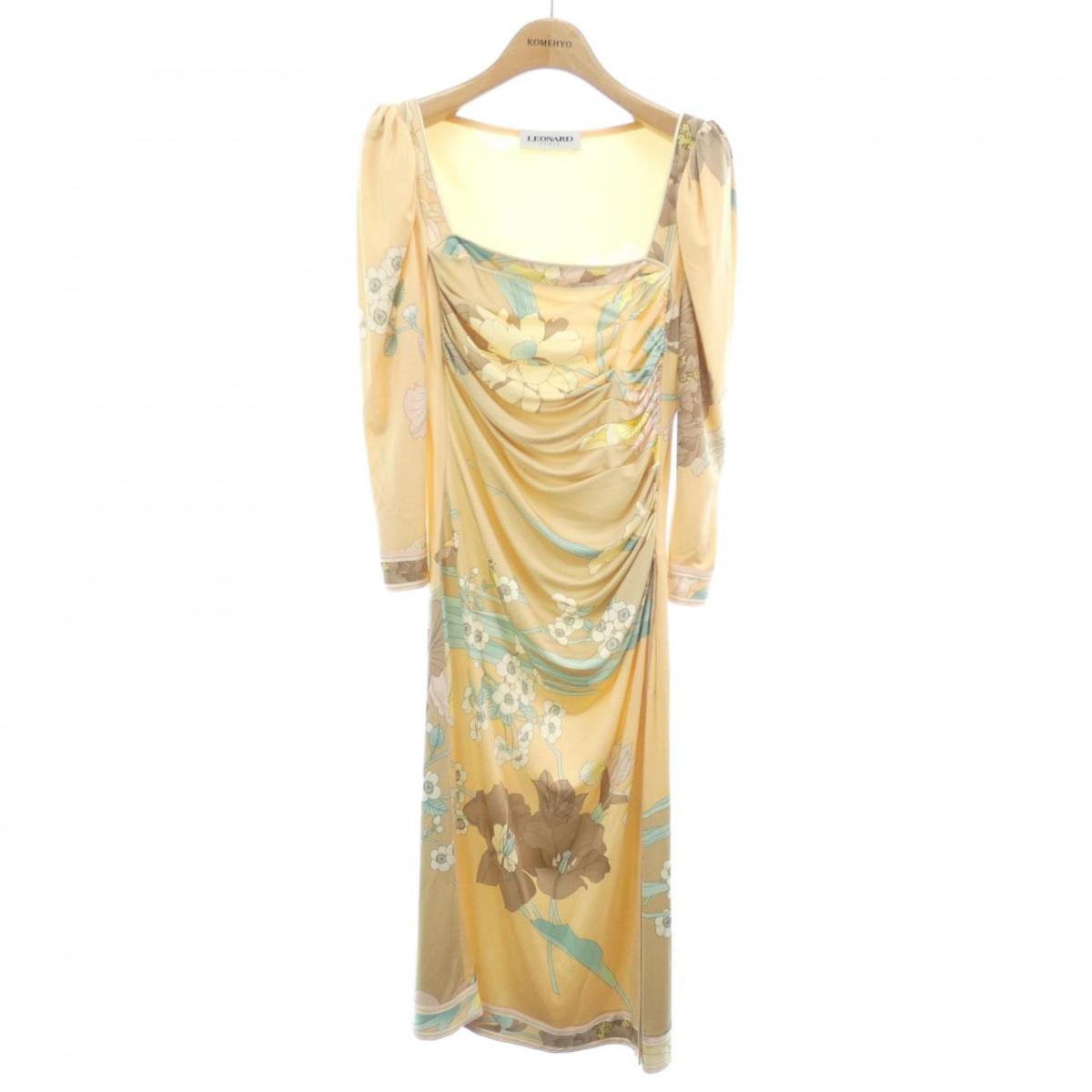 春新作の レオナール Leonard ワンピース 中古 レディースファッション Komehyo Onlinestore 店 大特価高評価