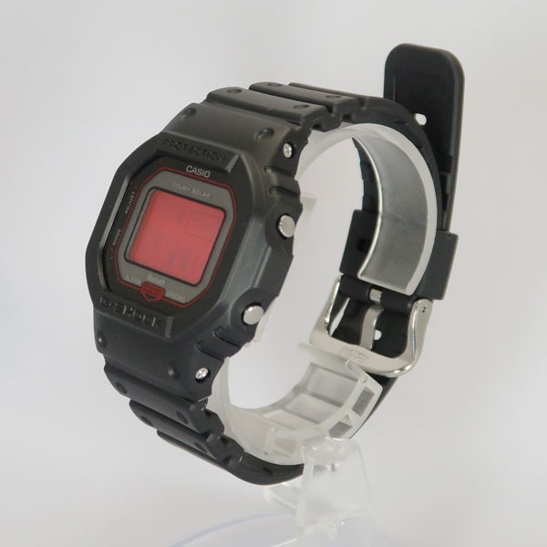 卡西欧casio g-shock g打击g打击强壮的太阳能红彩色gw-b5600ar-1jf