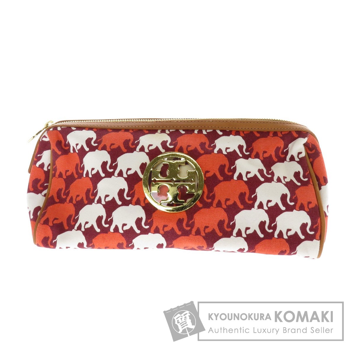 animal pouch,laundrypouch authentic tory burch animal pattern accessory pouch canvas