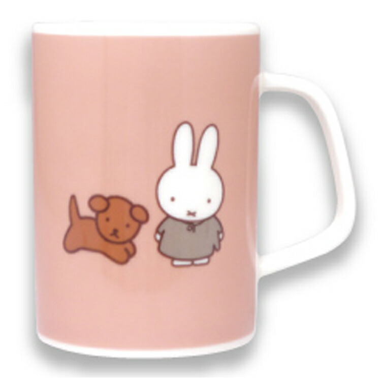 楽天市場ミッフィー マグカップ ピンク 405517 MIFFY and SNUFFYキャラクターズショップ ラフラフ