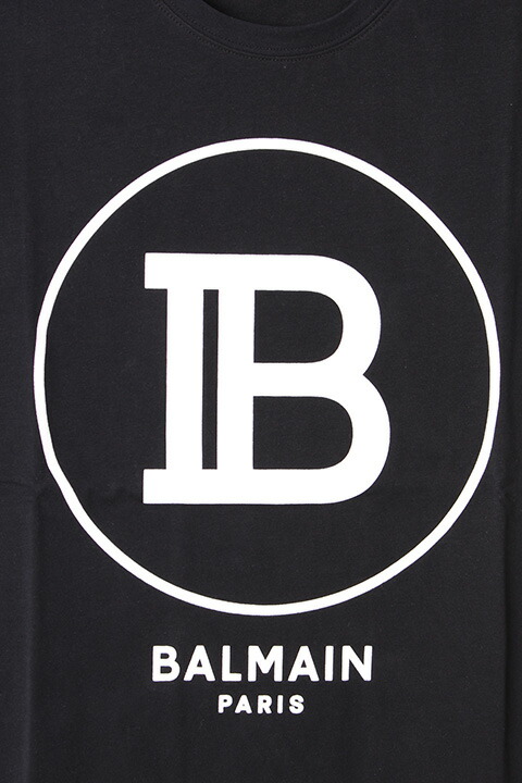 balmain baruman bh2 t-shirt b-logo{-aia}