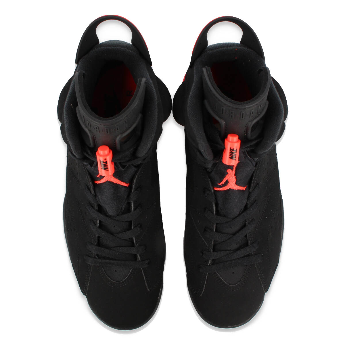 nike air jordan 6 retro耐克空气乔丹6重新流行black/infrared