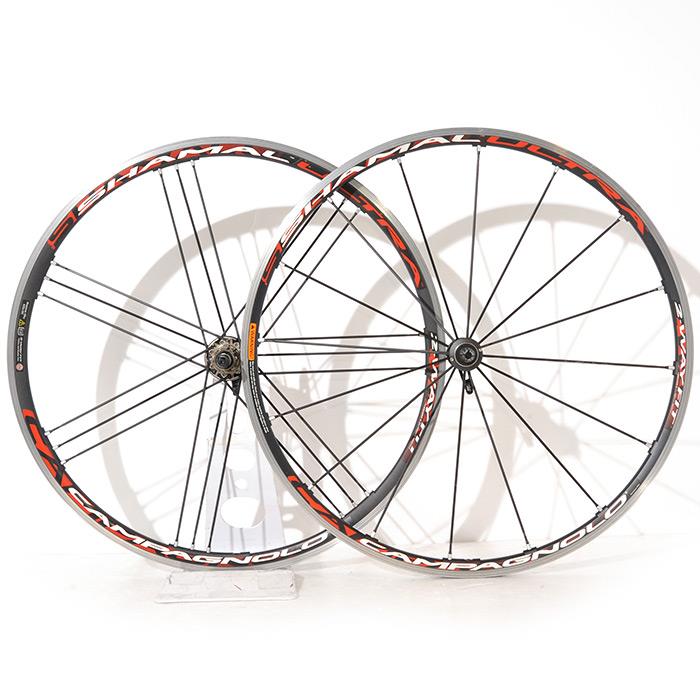 中古 Campagnolo カンパニョーロ カンパ11s Shamal Ultra 2way 2way 中古 Campagnolo Fit C15 シャマルウルトラ クリンチャー カンパ11s ホイールセット クラウンギアーズ店