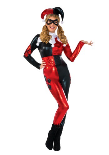 Womens デラックス パーティ Harley Quinn Jumpsuit コスチューム コスプレ クリスマス ハロウィン レディース 仮装 コスプレ 衣装 女性 仮装 女性用 イベント パーティ ハロウィーン 学芸会 Mars Shopwomens デラックス Harley Quinn Jumpsuit コスチューム ハロウィン