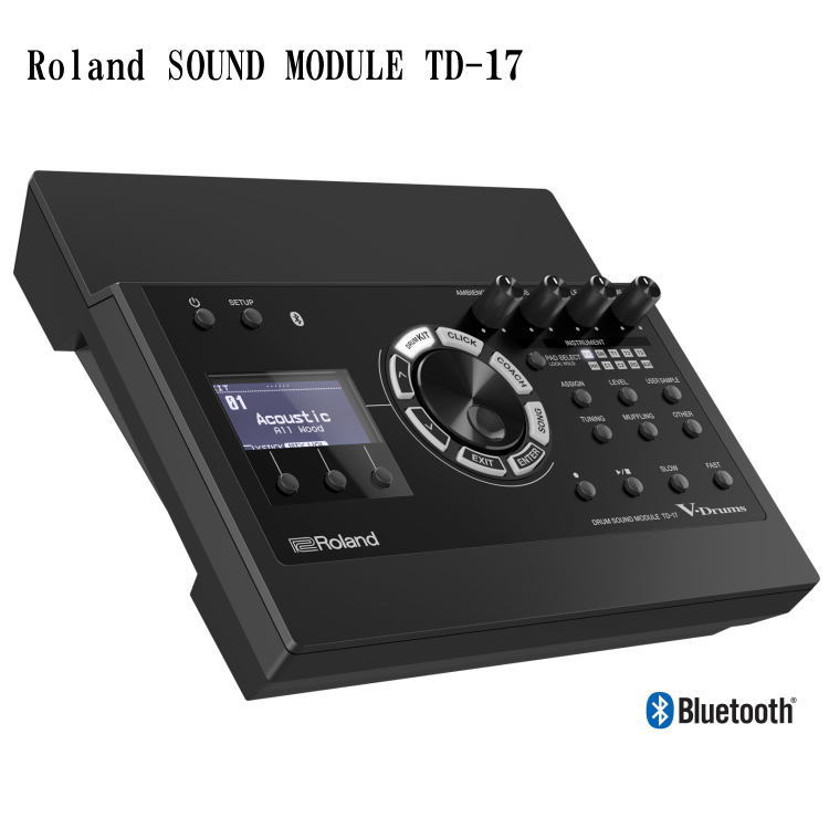 送料無料 ローランド 電子ドラム音源モジュール Td 17 Td 17 Roland Roland トランペット サウンドモジュール Td17 楽器のことならメリーネット プレゼント 電子ドラム用 サウンドモジュール