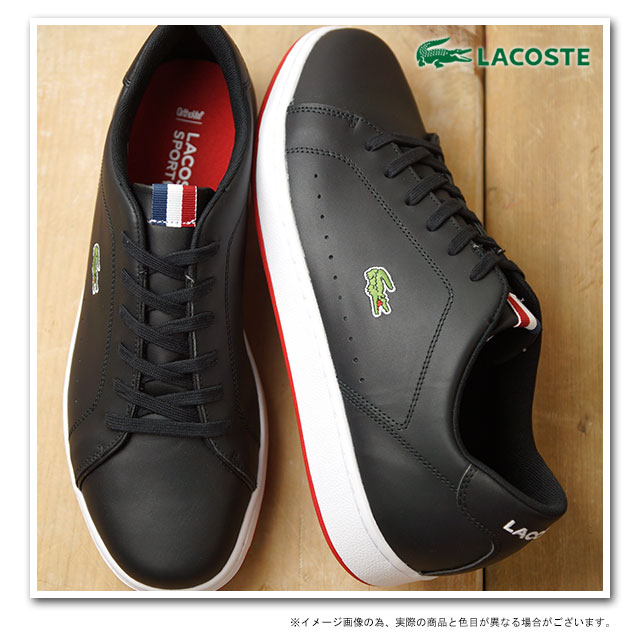 lacoste 鳄鱼牌运动鞋卡纳比 frs blk/blk (maa087 qv8 ss14)