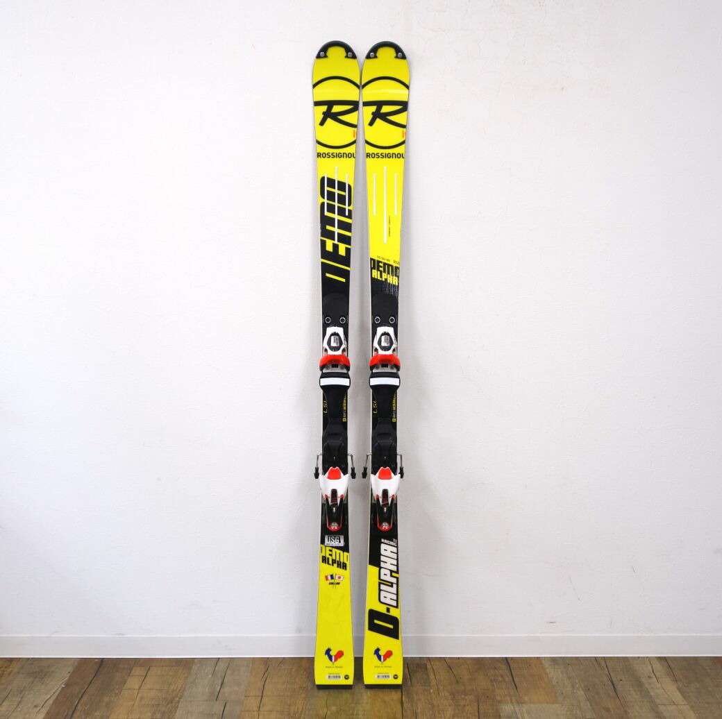 楽天市場ロシニョール ROSSIGNOL DEMO ALPHA TI RACING 157cm センター66mm ビンディング HERO