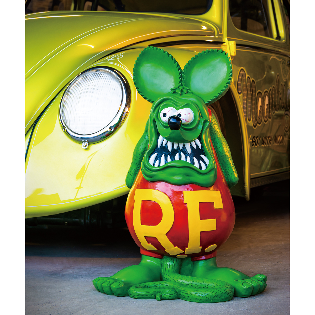 Rat Fink Fink ラット フィンク ジャンボ Fink アクセサリー スタチュー