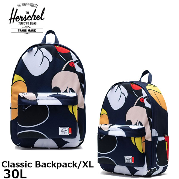 デイバッグ リュック 21 Herschel Herschel ハーシェル Classic マムート Xl Disney ファンボード Collabolation クラッシックエックスエル ディズニーコラボ 限定モデル ミッキー コラボ スポーツショップ Moveハーシェル ｘ ディズニー コラボ 数量限定