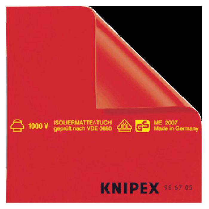 T Knipex 絶縁シート 電源タップ ネット 675 ホームプラザナフコ店電気の流れている場所またはその近くで作業する際に